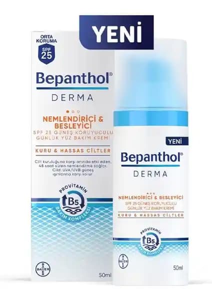 Bepanthol Derma Nemlendirici SPF 25 Günlük Yüz Bakım Kremi İncelemesi ve Kullanıcı Yorumları