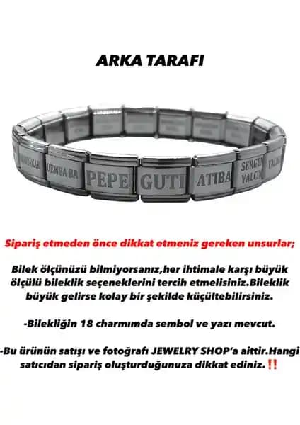 Beşiktaş Taraftarları İçin Dayanıklı Çelik Charm Bileklik Detaylı İnceleme