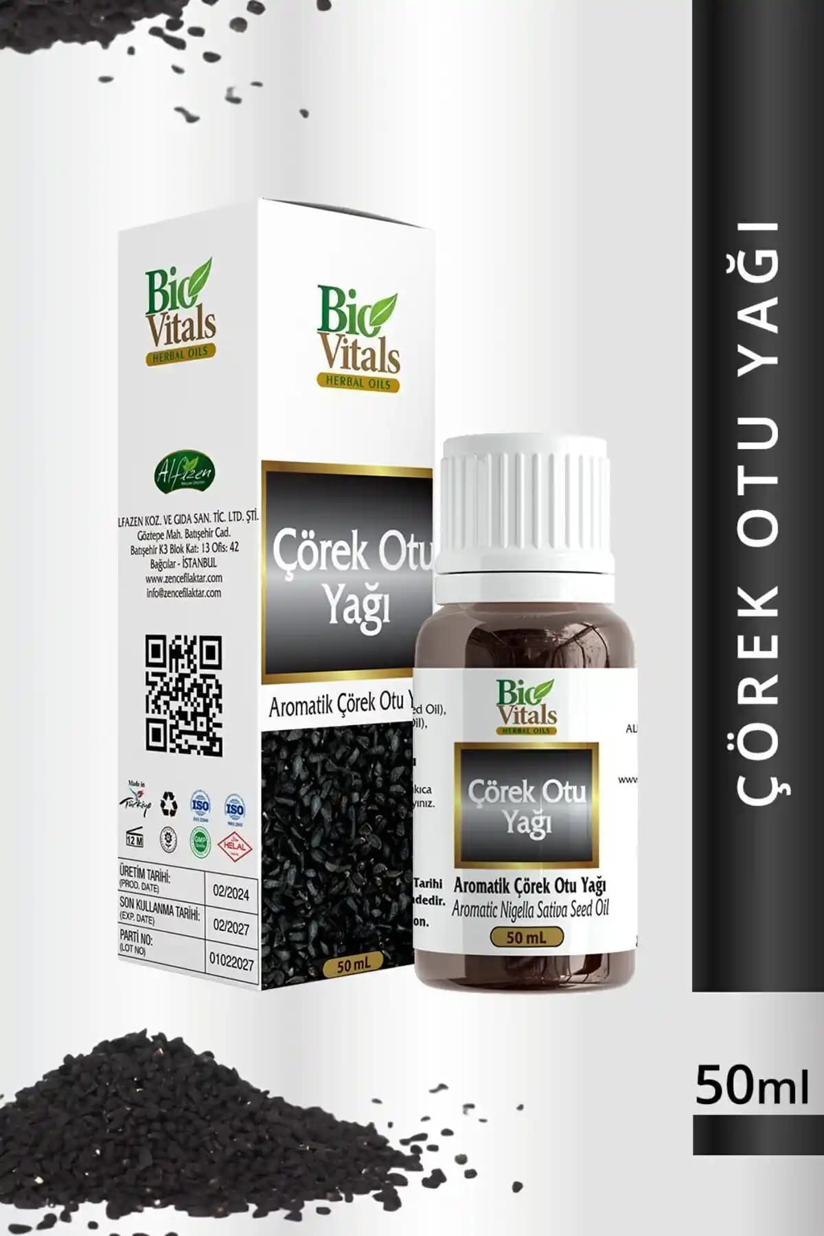 Bio Vitals Çörek Otu Yağı: Saç ve Cilt Sağlığı İçin Doğal Güç Kaynağı