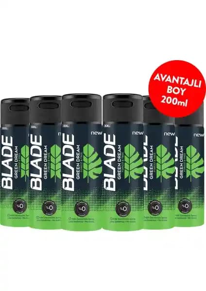 Blade Green Dream Erkek Deodorant: Ferahlatıcı ve Güvenli Günlük Kullanım İçin Uygun