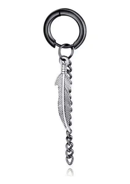 Çelik Küpe Karşılaştırması: Sallantılı Kartal Tüyü ve Düz Halka Modelleri