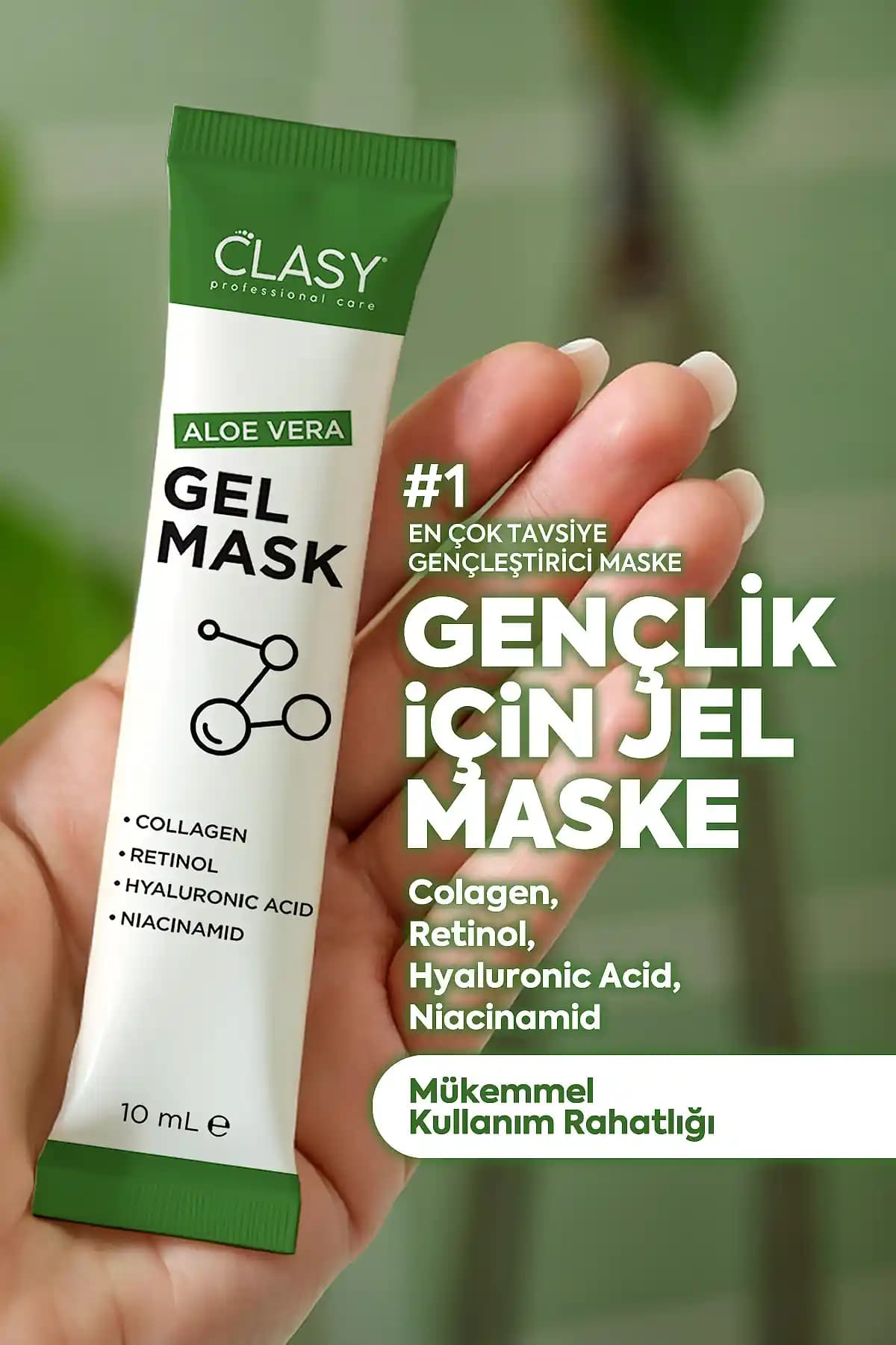 Clasy Care Aloe Vera Jel Maske: Doğal ve Etkili Cilt Bakım Ürünü Özellikleri