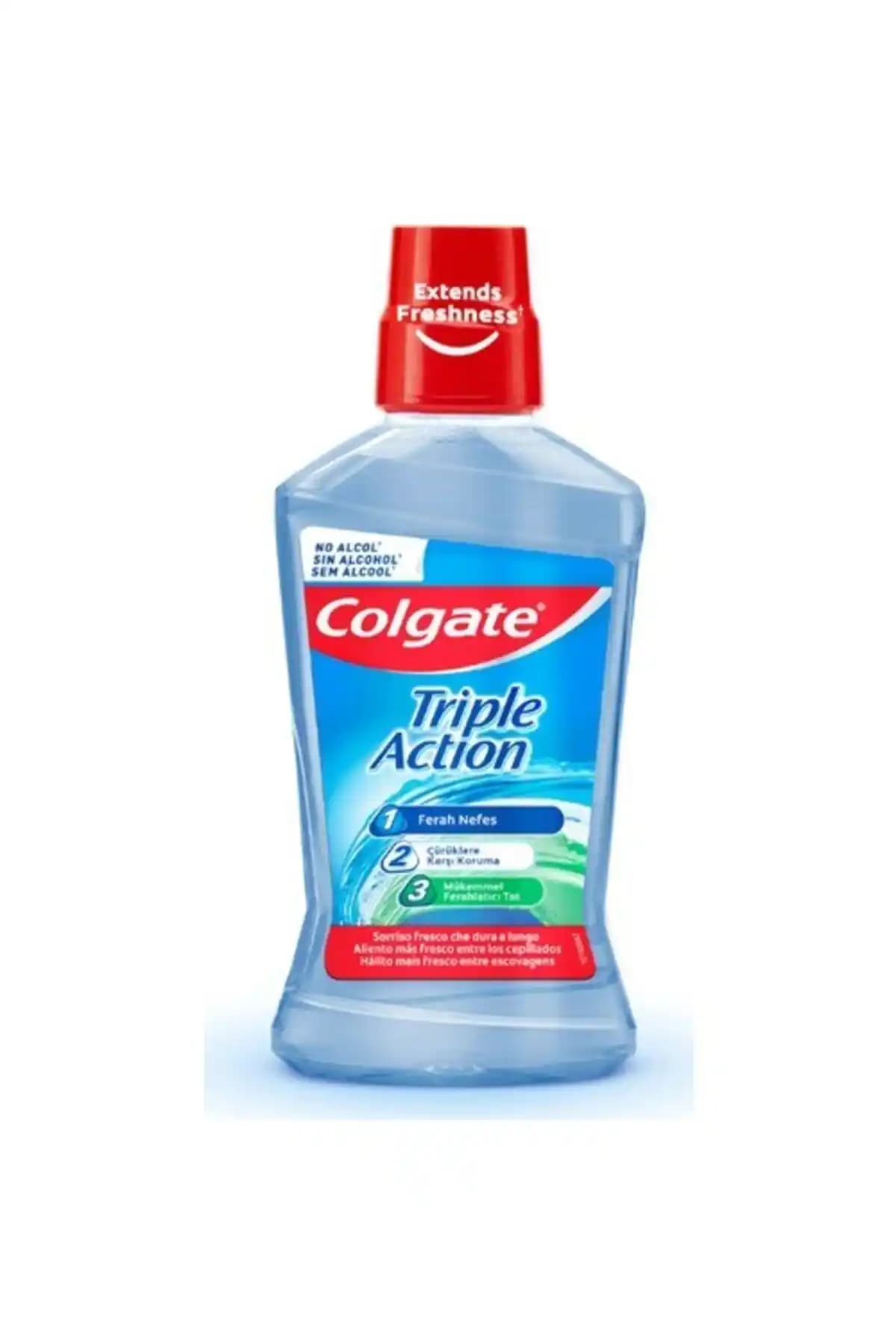 Colgate Triple Action Üçlü Etki Gargara 500 ml: Ağız Sağlığı ve Hijyen İçin Güvenilir Çözüm