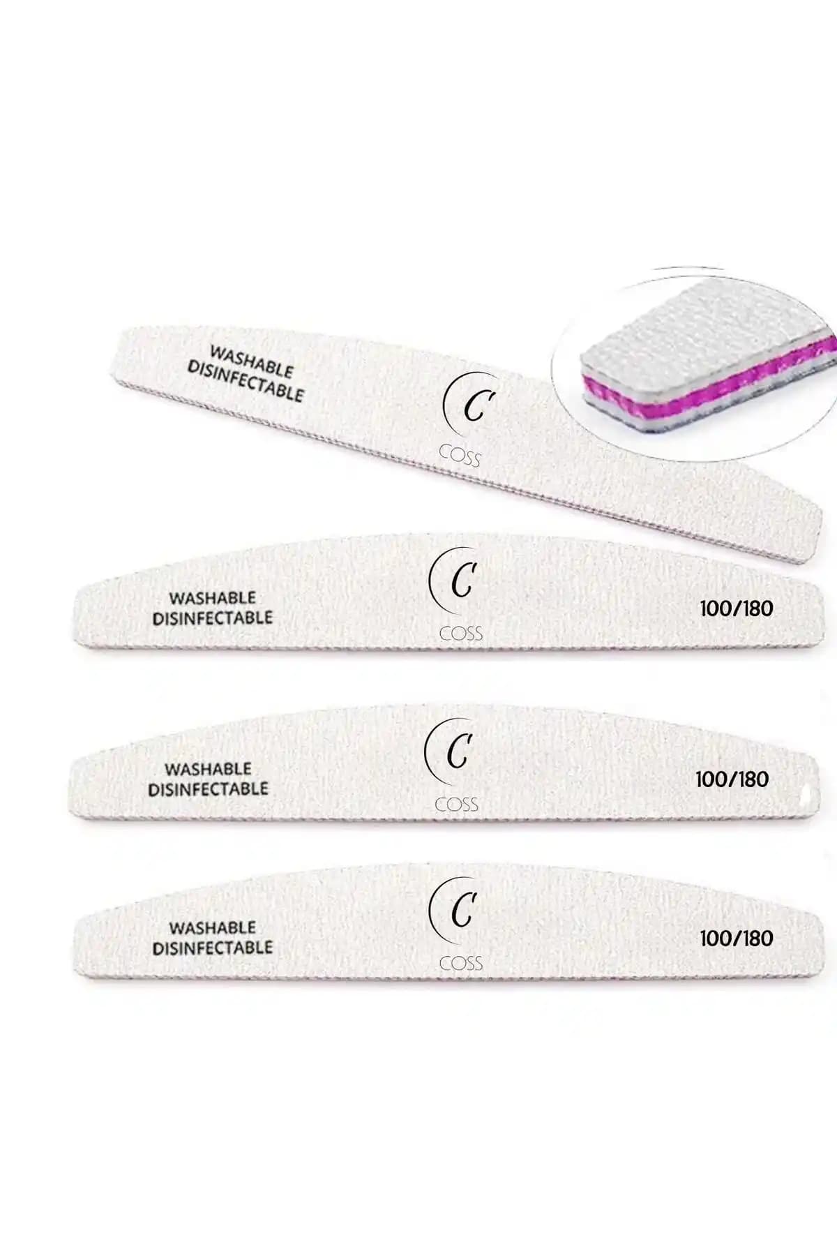 Coss Profesyonel Kağıt Törpü 100 180 - Dayanıklı ve Etkili Tırnak Bakım Aracı