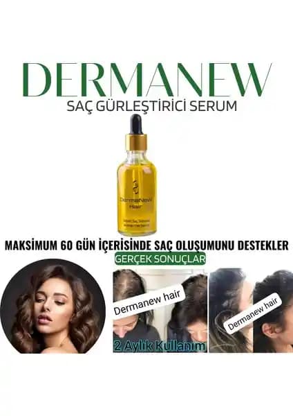 Dermanew Kanallara Özel Losyon: Saç Dökülmesine Karşı Doğal ve Etkili Çözüm
