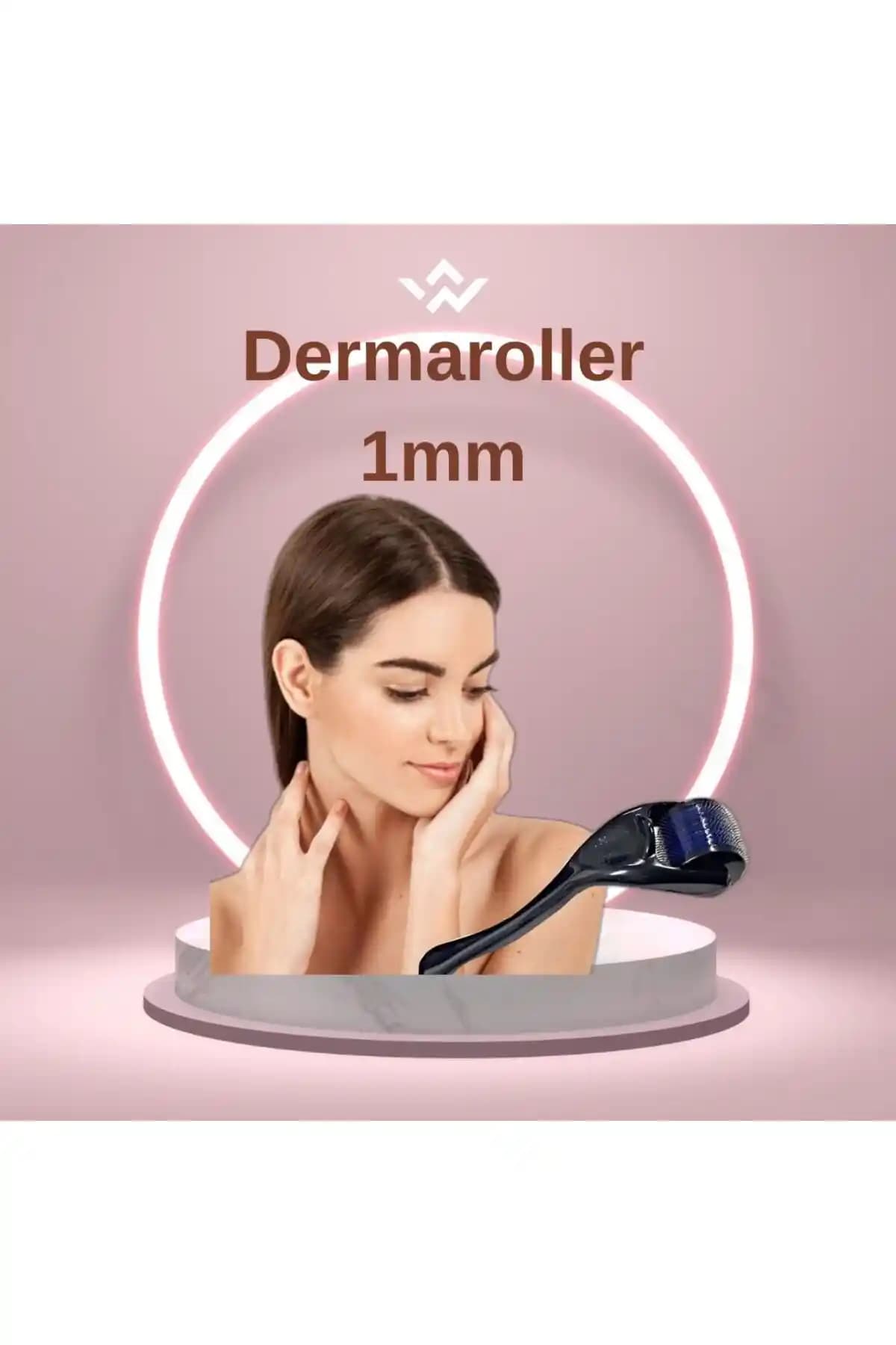 Dermaroller Titanyum 540 Iğneli 1 Mm Siyah Cilt ve Saç Sağlığı İçin Etkili Çözüm