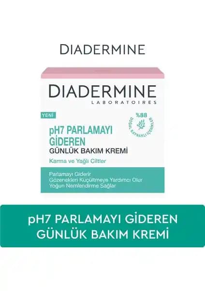 Diadermine Essencial Care Parlamayı Gideren Nemlendirici Krem: Yağlı ve Karma Ciltler İçin Etkili Bakım