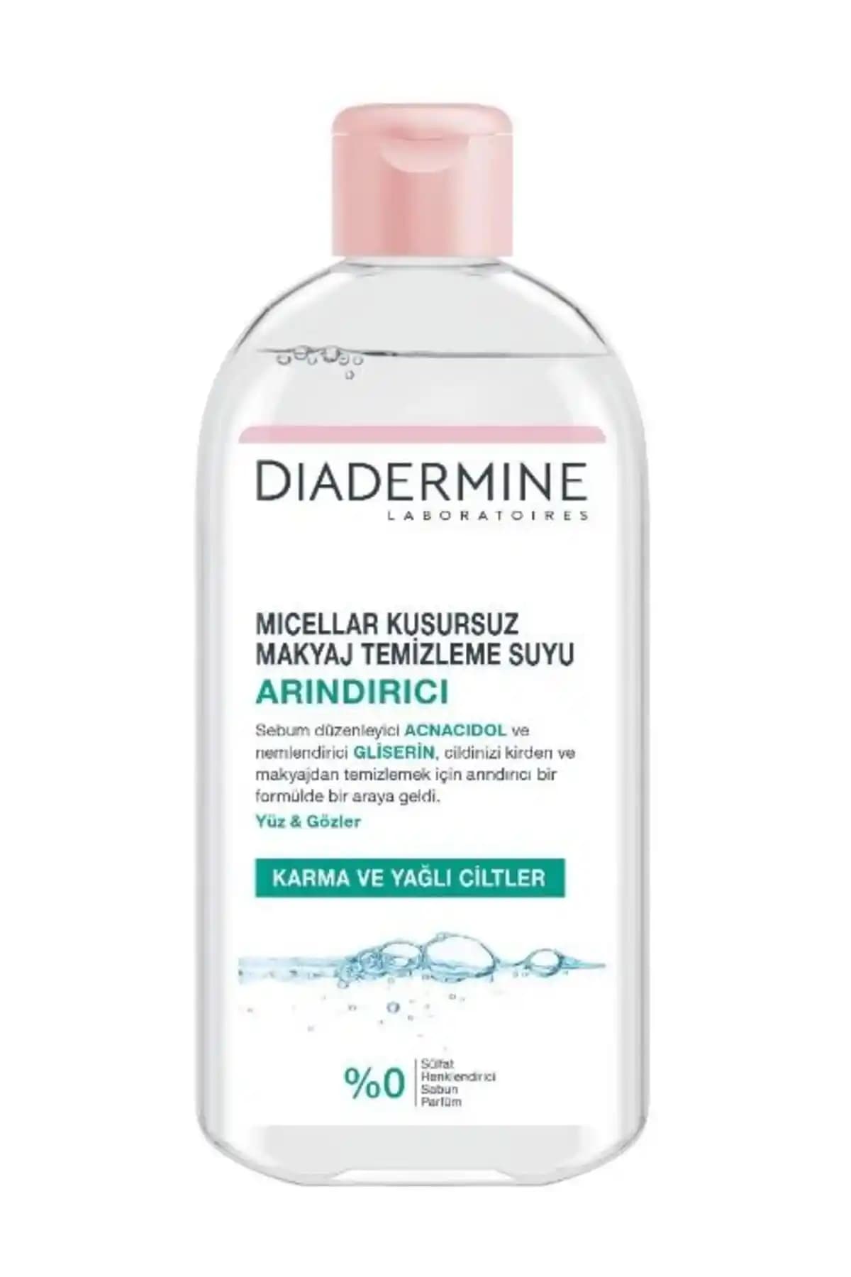 Diadermine Micellar Su: Hassas ve Yağlı Ciltler İçin Etkili Temizleme Çözümü