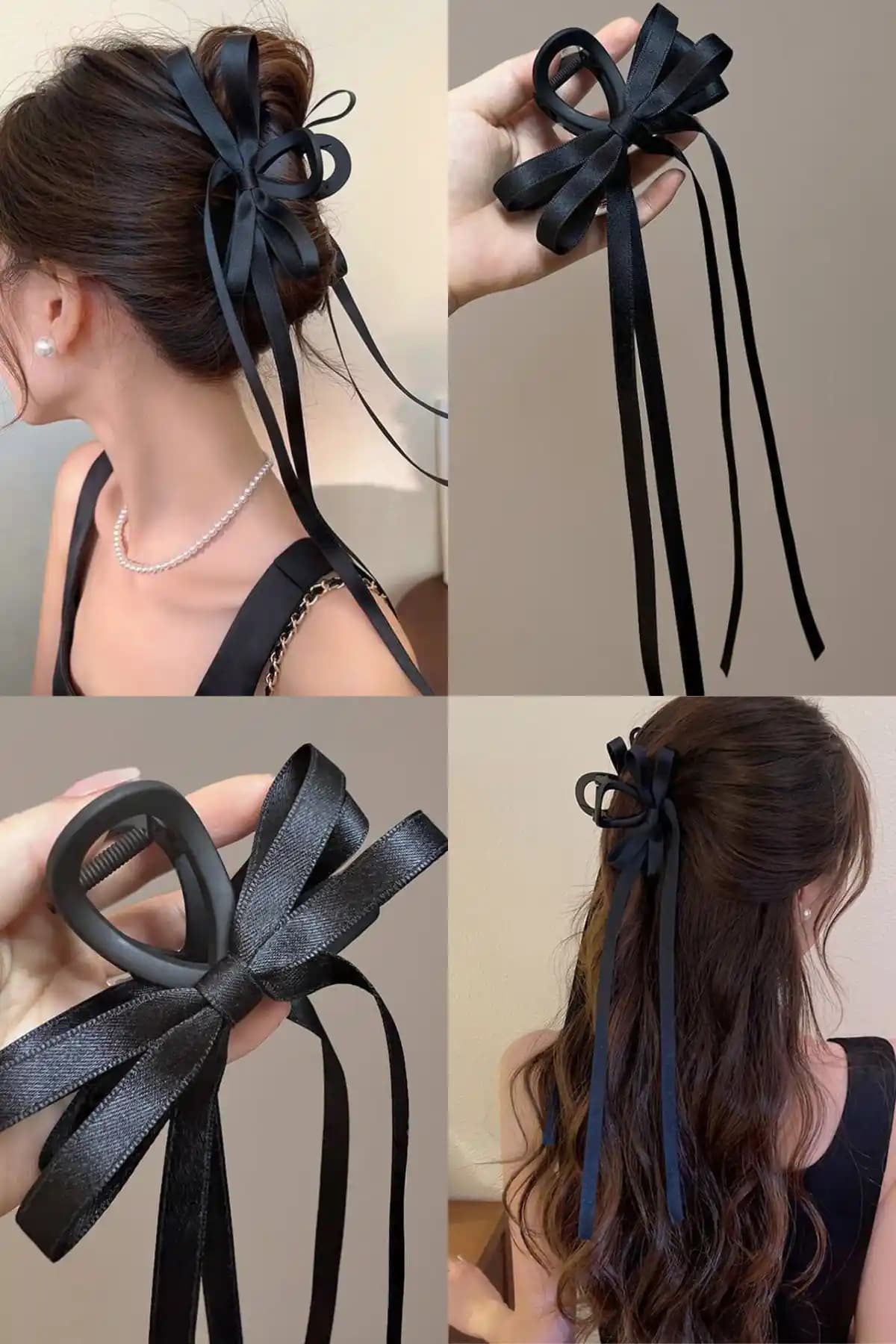 Diloshtrend Fiyonk Model Mandal Toka Kuyruklu Şıklık ve Fonksiyonellik Sunan Saç Aksesuarı