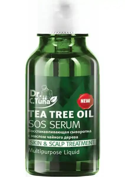 Dr.C.Tuna Çay Ağacı Yağlı Sos Serumu: Çok Yönlü Doğal Cilt ve Saç Derisi Bakımı