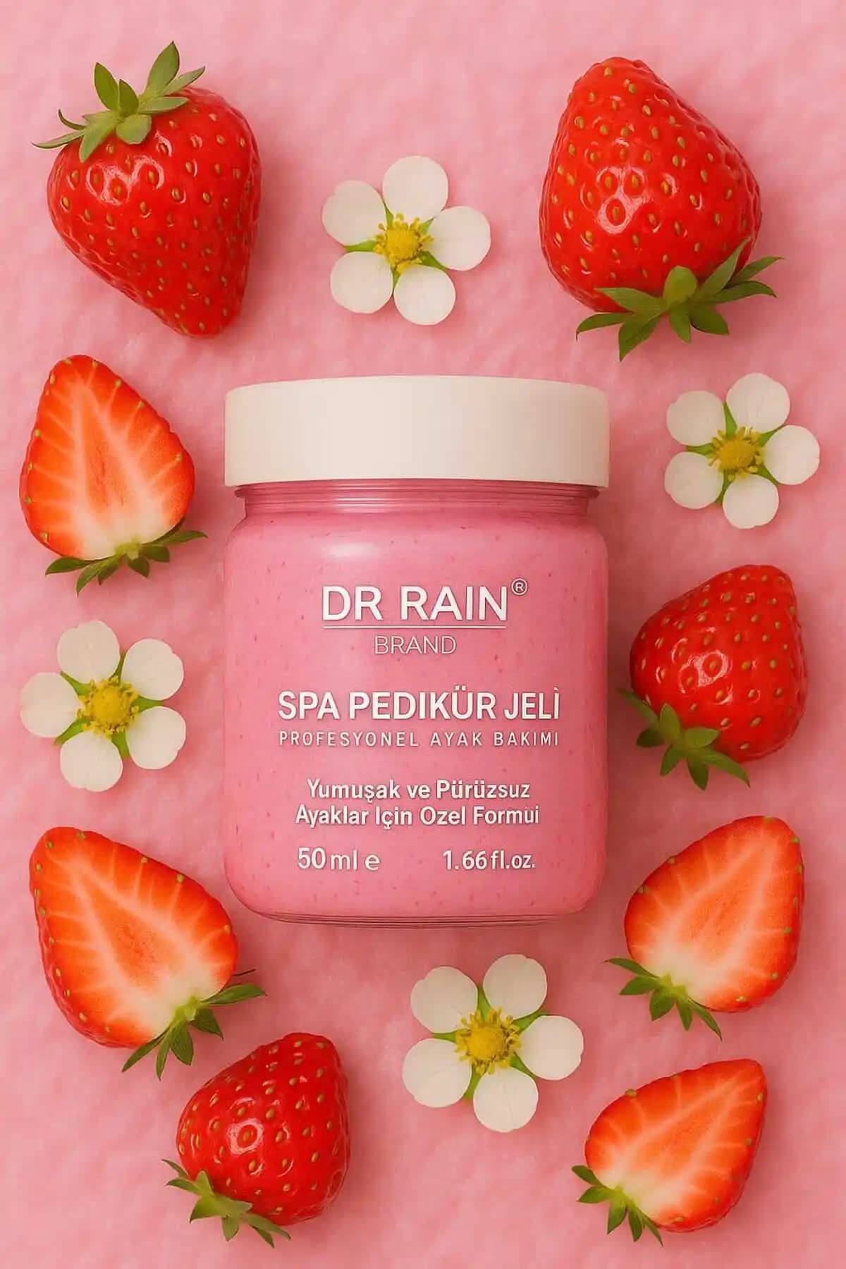 Dr. Rain Çilek Aromalı Spa Pedikür Jeli ile Evde Profesyonel Ayak Bakımı Deneyimi