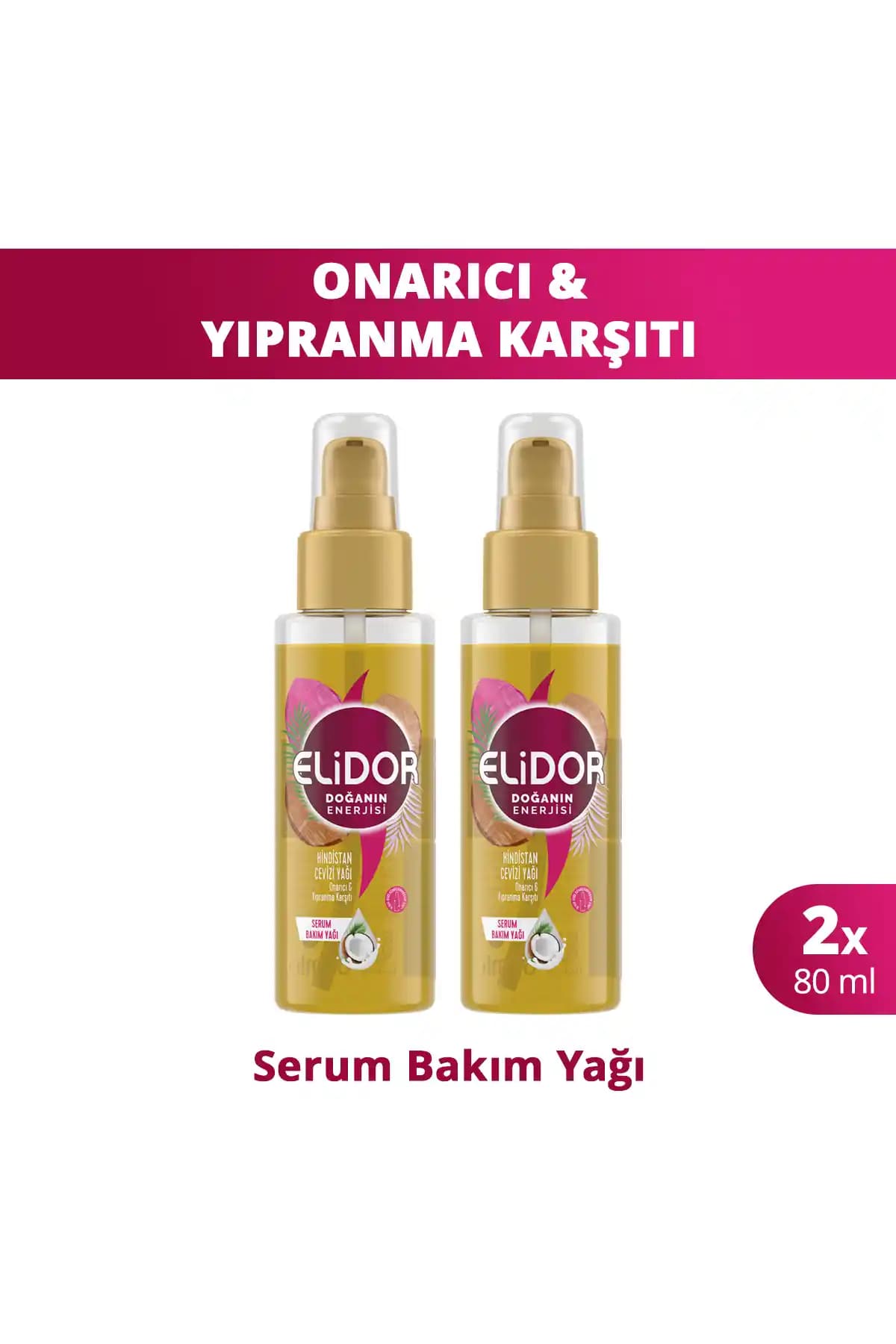 Elidor Doğanın Enerjisi Serumu Hindistan Cevizi Yağı ile Saç Bakımında Doğal Güç ve Çok Yönlü Etkiler