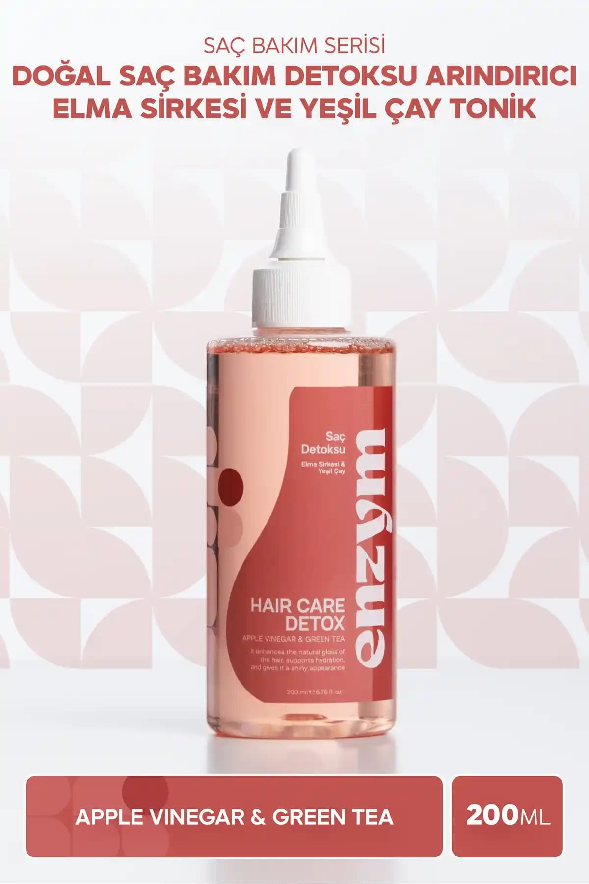 ENZYM COSMETICS Doğal Saç Bakım Detoksu: Arındırıcı ve Besleyici Özellikleriyle Sağlıklı Saçlar