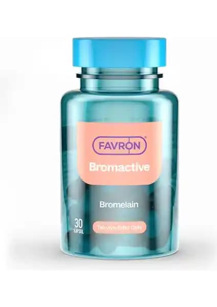Favron Bromactive Sindirim Enzimleri ve Bromelain İçeren Takviye Ürünü İncelemesi