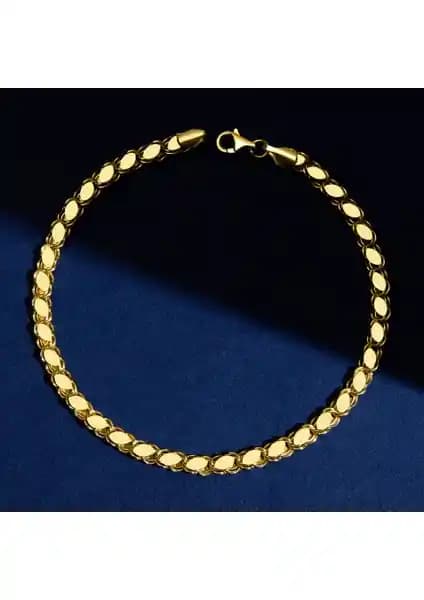 Fiyonk Kuyumculuk 14 Ayar Altın Pullu Bileklik: Zarif ve Dayanıklı Günlük Takı Seçeneği