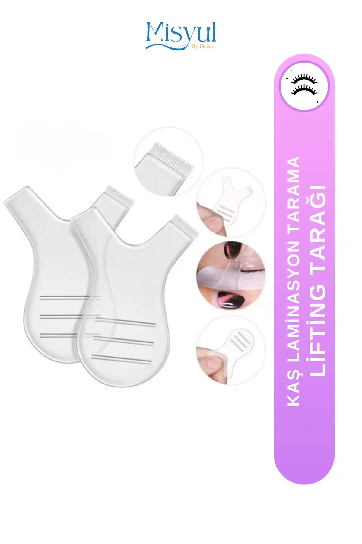 Genel Markalar Lifting Tarağı ile Kirpik ve Kaş Bakımında Profesyonel Sonuçlar