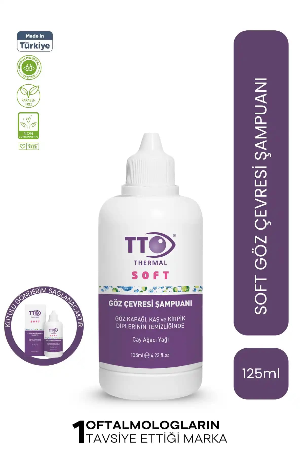 Genel Markalar Soft Göz Çevresi Şampuanı Günlük Temizlik ve Bakım İçin Uygun Bir Seçenektir