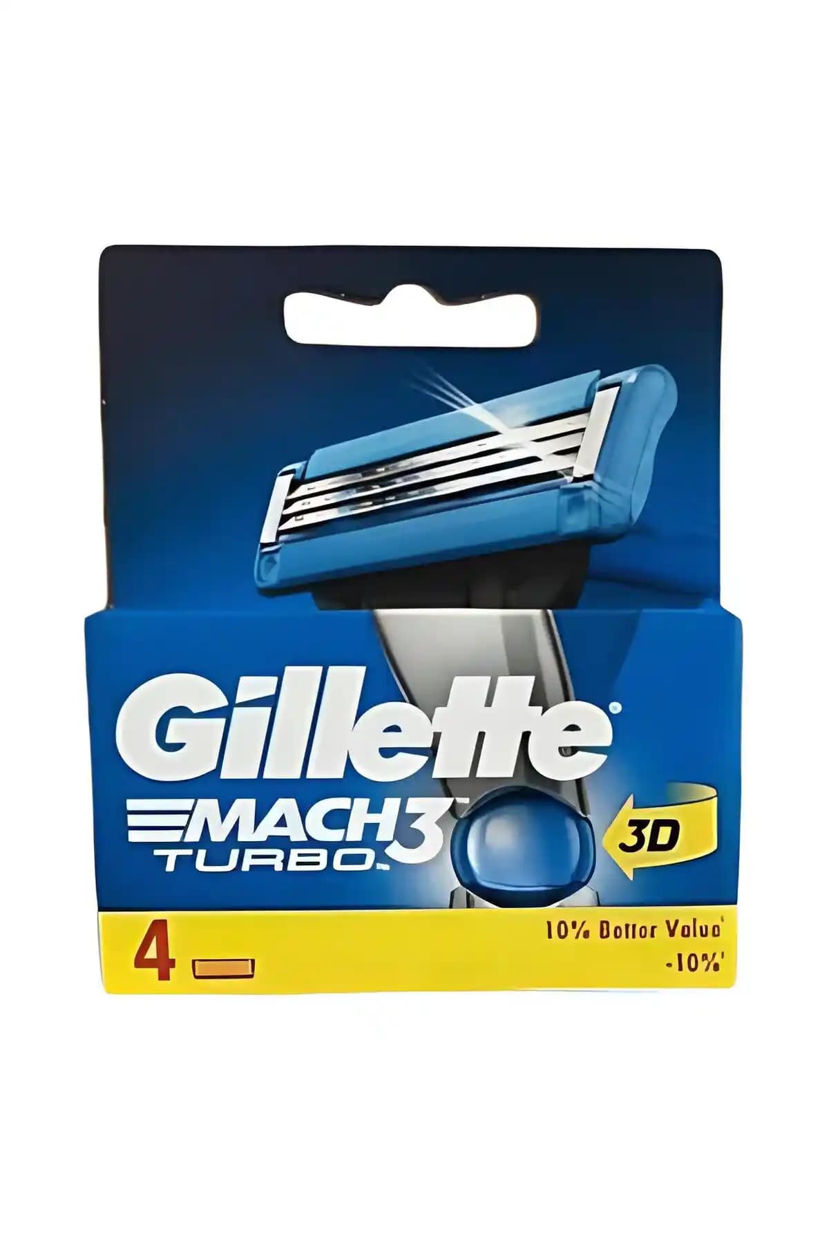 Gillette Mach 3 Turbo 3D 4'lü Tıraş Bıçağı İncelemesi ve Kullanıcı Yorumları
