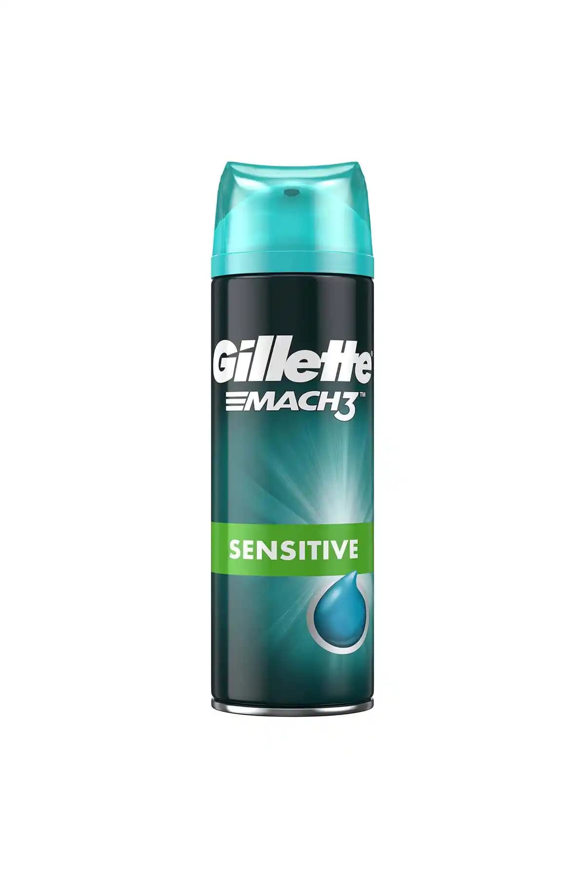 Gillette Mach3 Sensitive Tıraş Jeli Hassas Ciltler İçin Güvenli ve Konforlu Tıraş Deneyimi