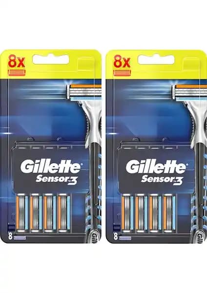 Gillette Sensor3 Yedek Tıraş Bıçağı: Günlük Bakım İçin Güvenilir ve Yüksek Performanslı Ürün