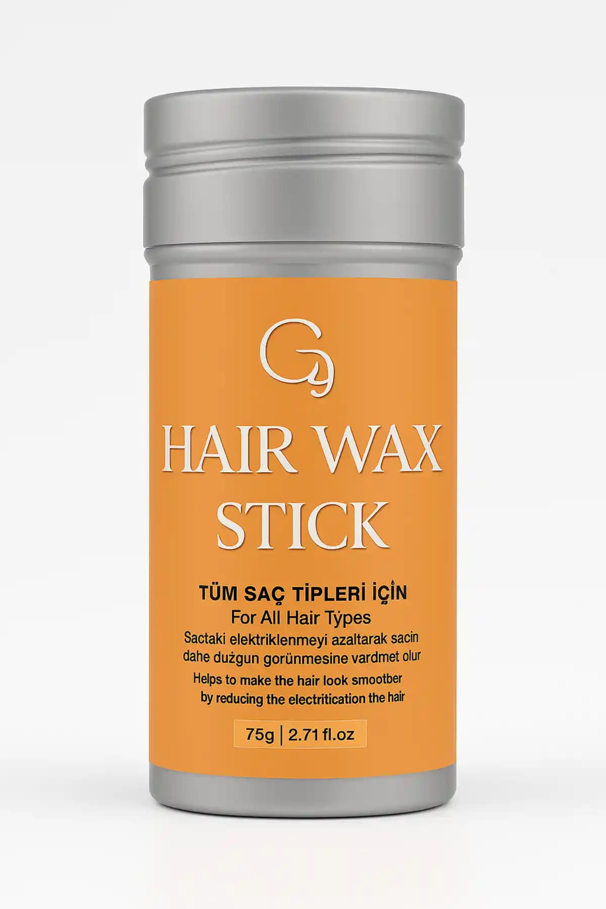 Glam Glamorous Hair Wax Stick 75g: Güçlü Tutucu ve Doğal Parlaklık Sağlayan Saç Şekillendirme Ürünü
