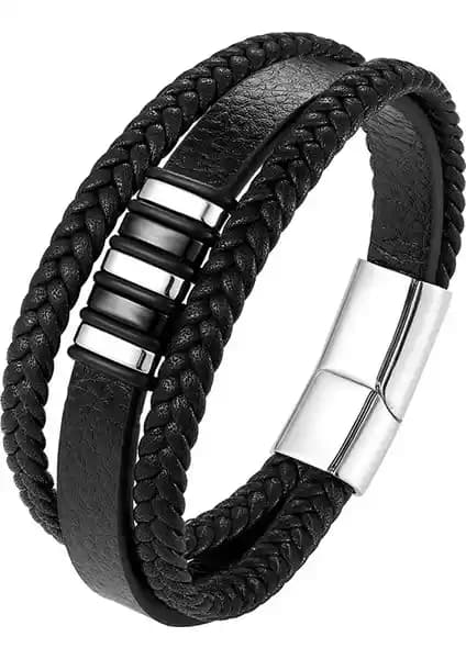 Gogoey Deri Siyah Manyetik Toka Örgülü Bileklik Karşılaştırması ve Özellikleri