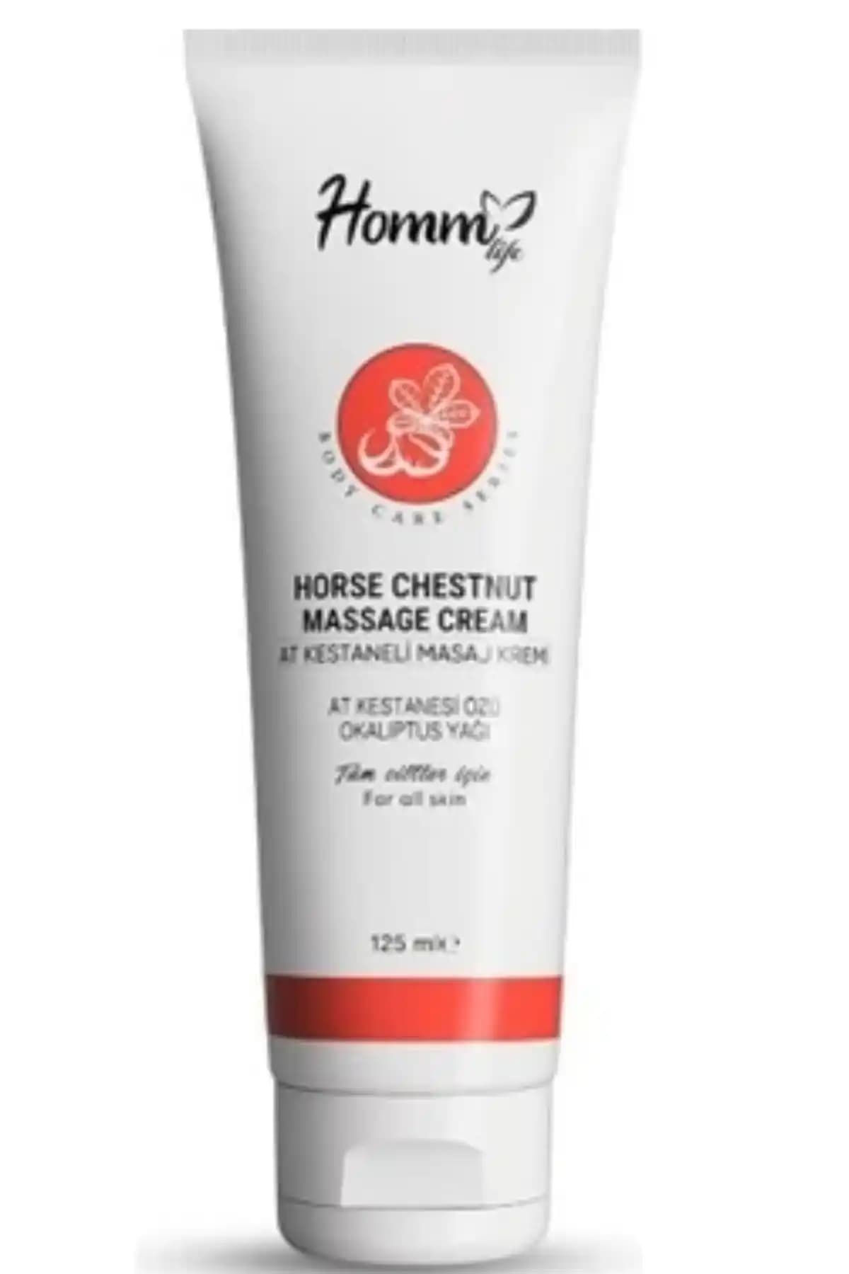 Homm Bitkisel HOMM LIFE AT KESTANELİ MASAJ KREMİ: Doğal ve Etkili Kas ve Kemik Ağrısı Rahatlatıcı
