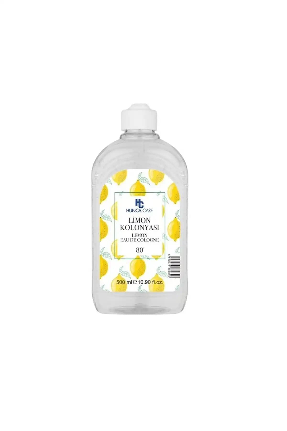 Hunca Care Limon Kolonyası: Ferahlatıcı ve Ekonomik Temizlik ve Hijyen Ürünü