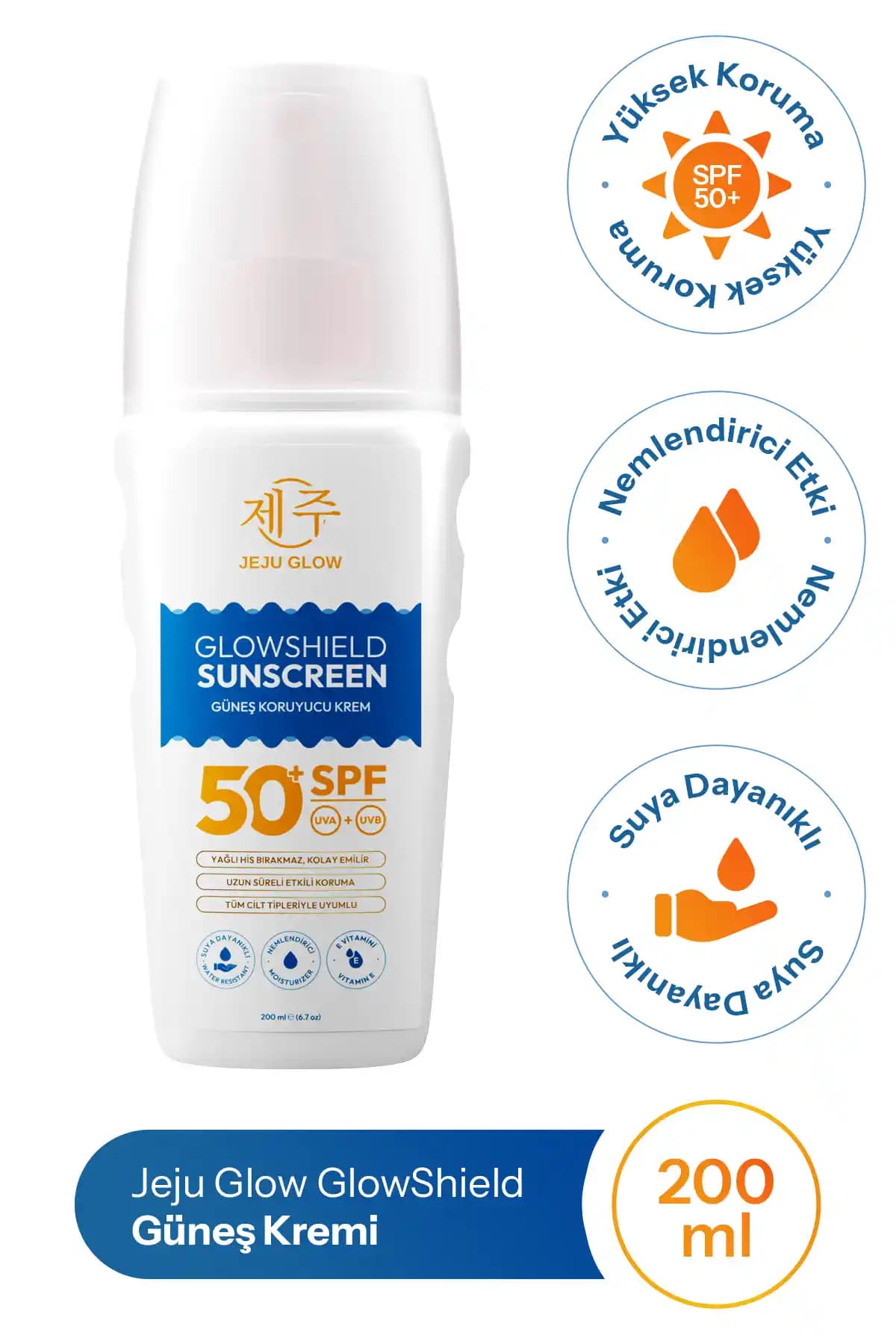 JEJU GLOW GlowShield SPF 50 Güneş Losyonu: Günlük Koruma ve Nemlendirme Özellikleri