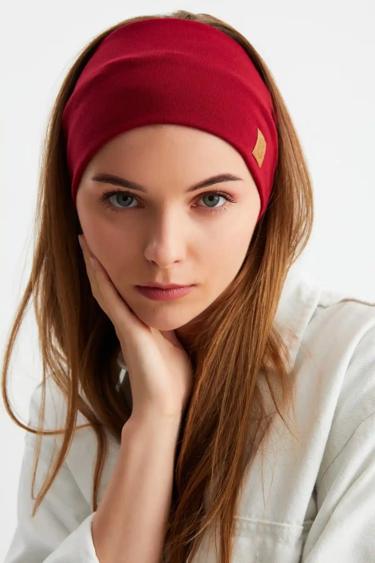 Kadınlar İçin Çok Amaçlı Pamuklu Termal Spor Bandanası Yüksek Kalite ve Konfor