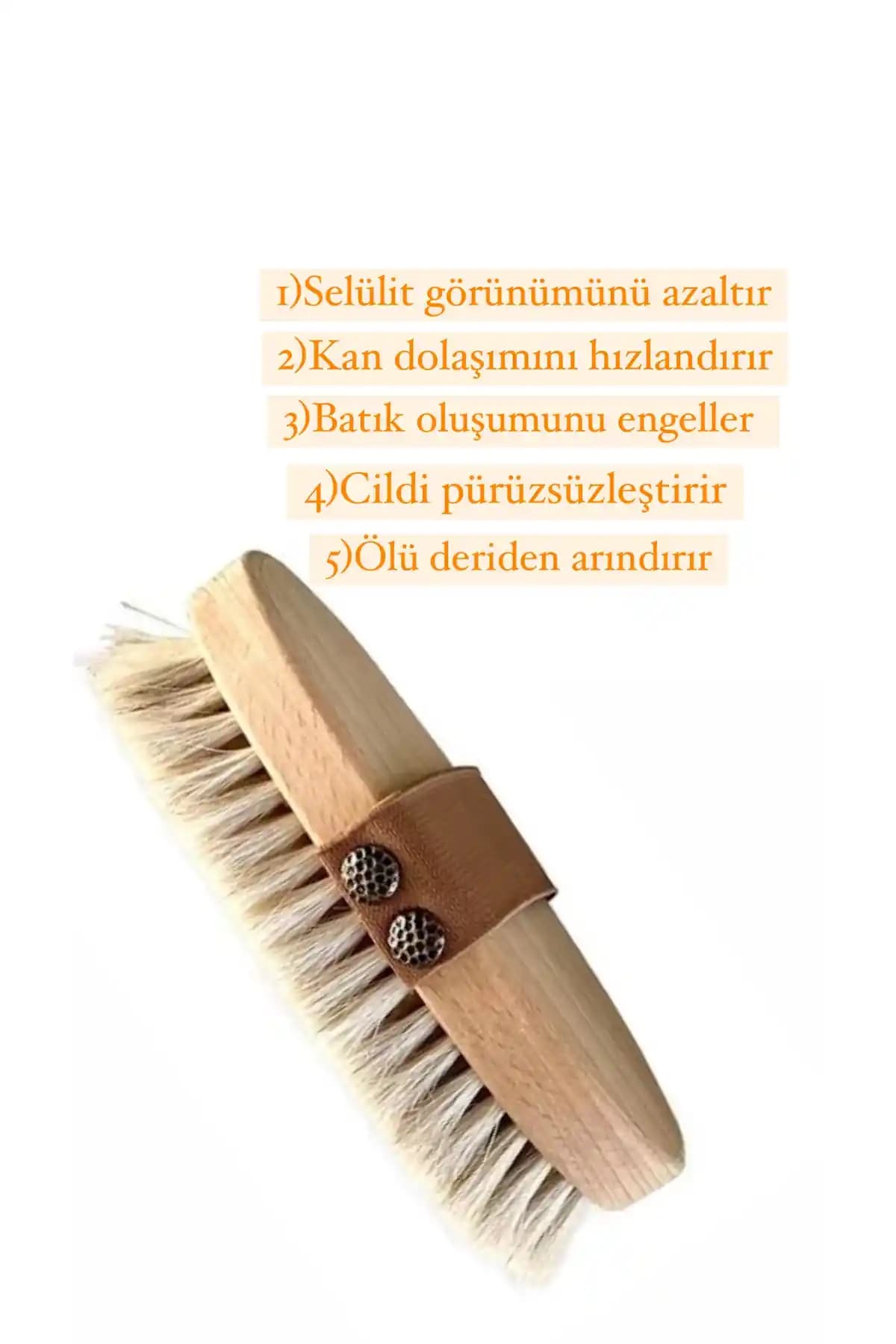 Konaklı At Kılı Selülit Fırçası: Doğal ve Etkili Cilt Bakım Aracı