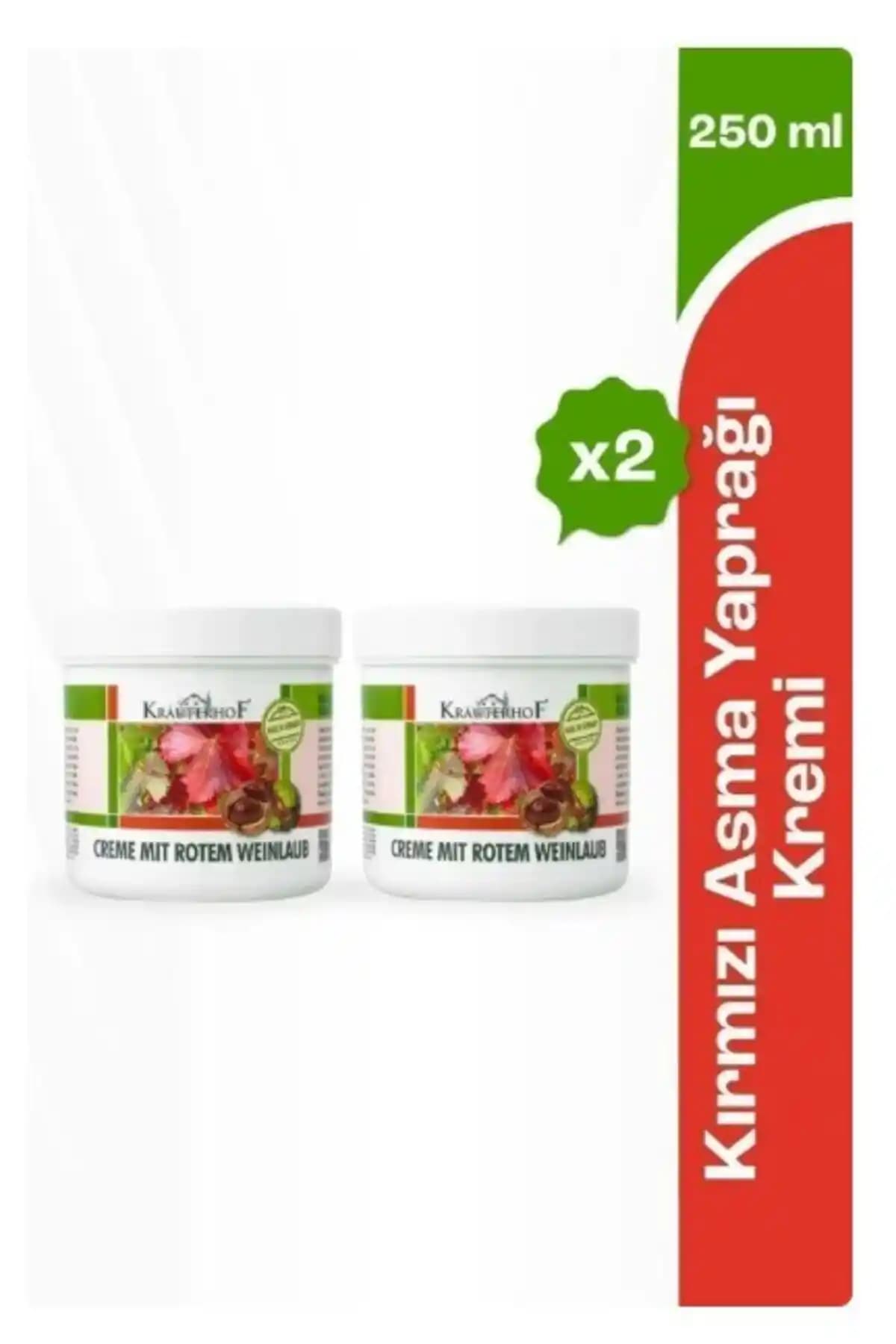 Krauterhof Kırmızı Asma Yaprağı Kremi: Doğal ve Etkili Bacak ve Ayak Bakım Çözümü
