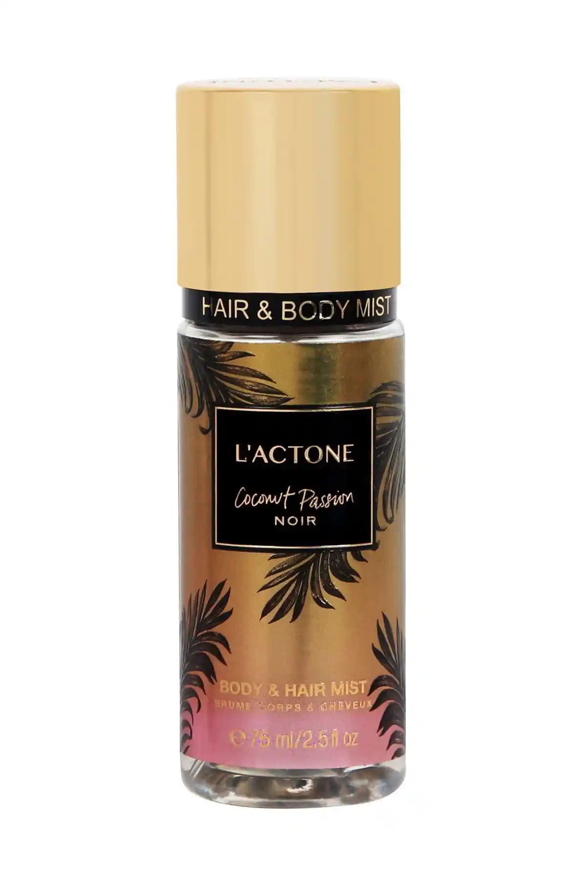 L'ACTONE Coconut Passion Body & Hair Mist Tropikal Esinti ve Uzun Süre Kalıcılık Sağlayan Sprey