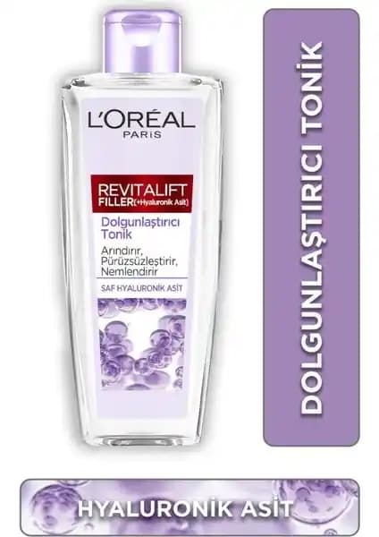 L'Oréal Paris Revitalift Filler Dolgunlaştırıcı Tonik: Cilt Dolgunluğu ve Canlılık Sağlayan Etkili Bakım Ürünü