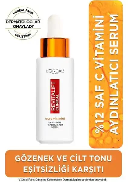 L'Oréal Paris Serum 30Ml ile Cilt Bakımında Güçlü ve Güvenilir Sonuçlar