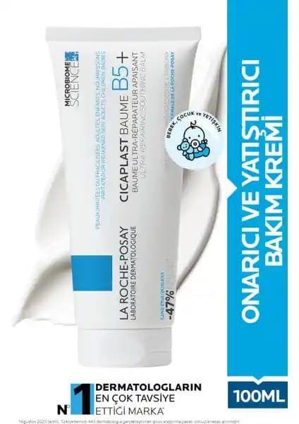 La Roche-Posay Cicaplast B5 Hassas ve Tahriş Olmuş Ciltler İçin Onarıcı Bakım Kremi