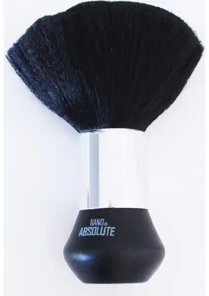 Nano Absolute Metal Gövde Siyah Ense Fırçası E006: Dayanıklı ve Estetik Tıraş Fırçası