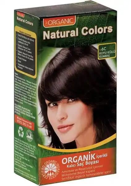 Natural Colors Organik Kalıcı Saç Boyası Koyu Küllü Kumral Renk Analizi ve Kullanım Özellikleri
