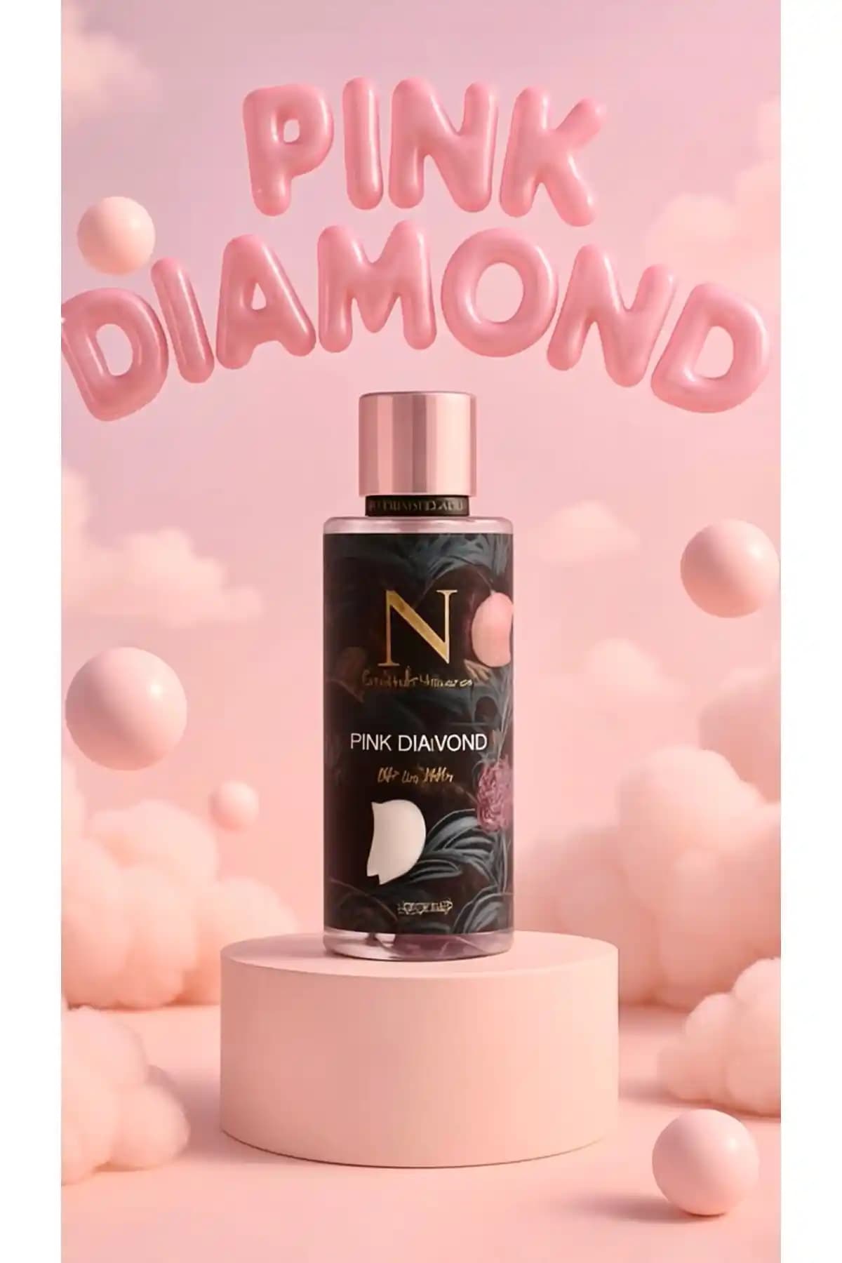 Nord Vent Body Mist Pink Diamond: Uzun Süreli Tazelik ve Ferahlatıcı Koku Özelliği