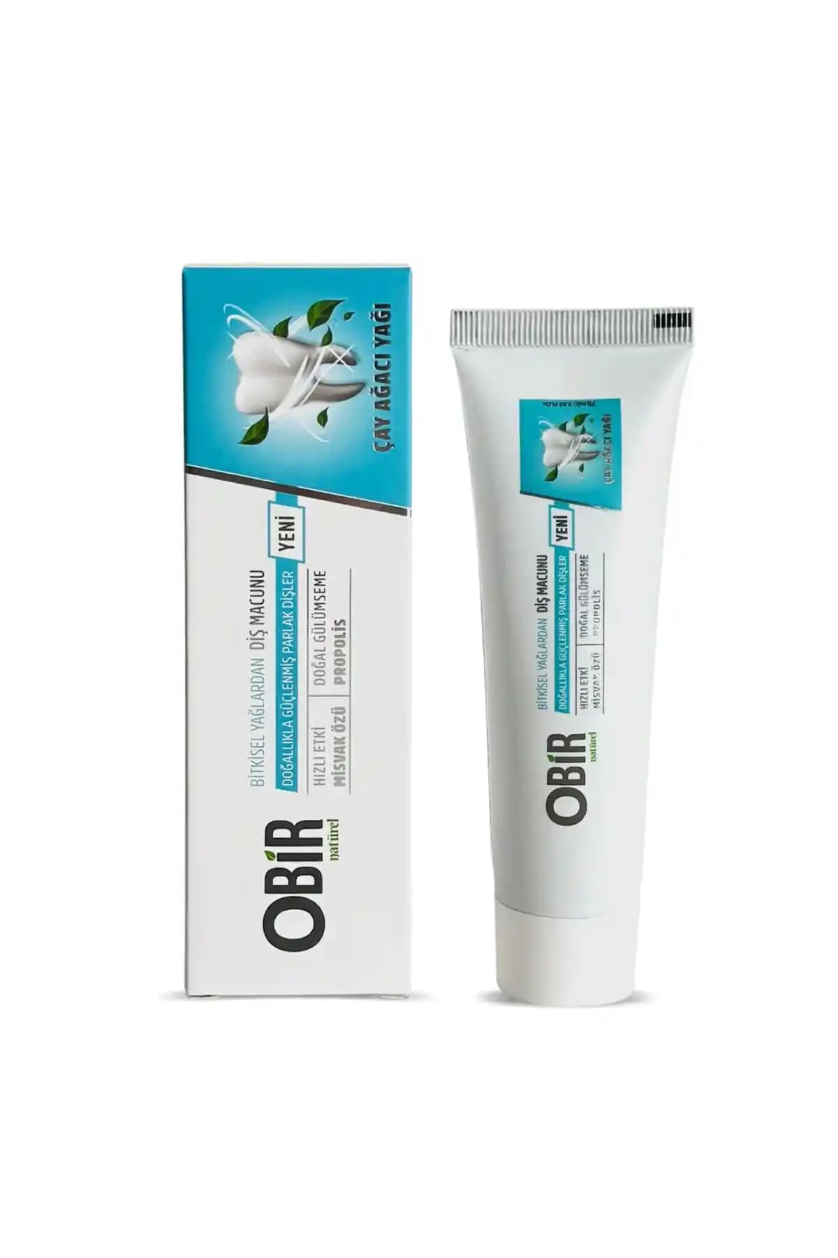 Obir Natürel Florürsüz Misvak ve Çay Ağacı Yağlı Doğal Diş Macunu Özellikleri ve Faydaları