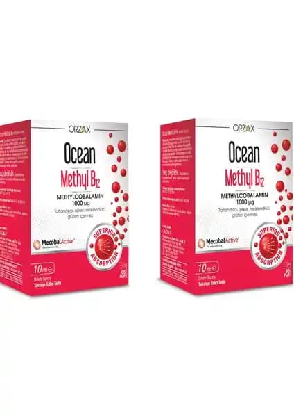 Orzax Ocean Methyl B12 1000MG: Pratik Dil Altı Sprey Formuyla Enerji ve Sağlık Desteği