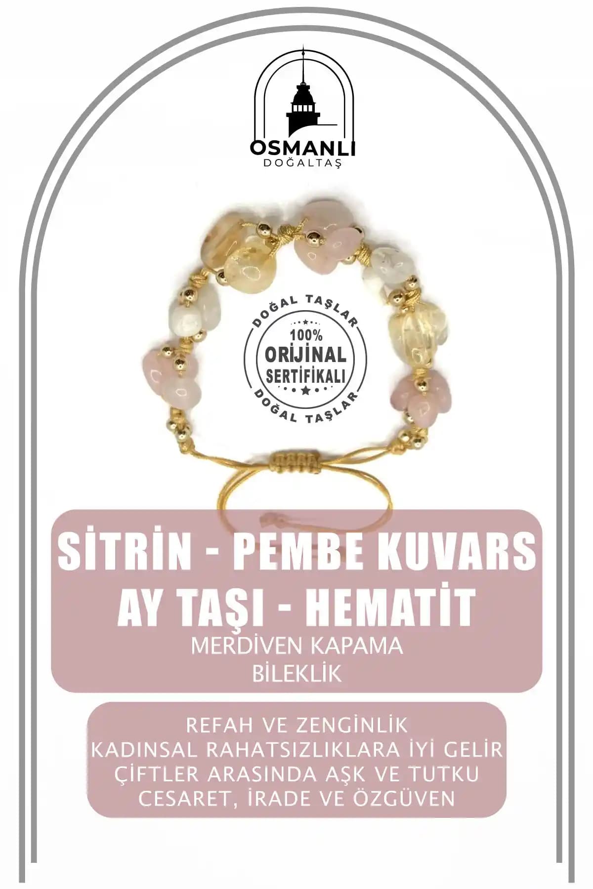 Osmanlı Doğal Taş Bileklikleri: Estetik ve Enerji Dolu El İşçiliği Takı Seçenekleri