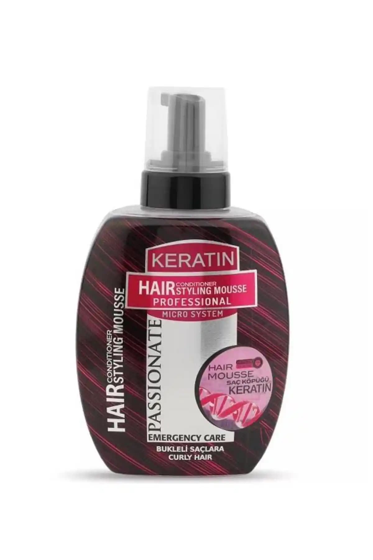Passionate Saç Köpüğü Bukleli ve Kıvırcık Saçlar İçin Hacim ve Belirginlik Sağlayan Ürün