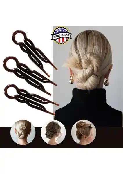 Pratik ve Güçlü Tutuşa Sahip Çok Yönlü Saç Topuz Tokası Ürün Tanıtımı