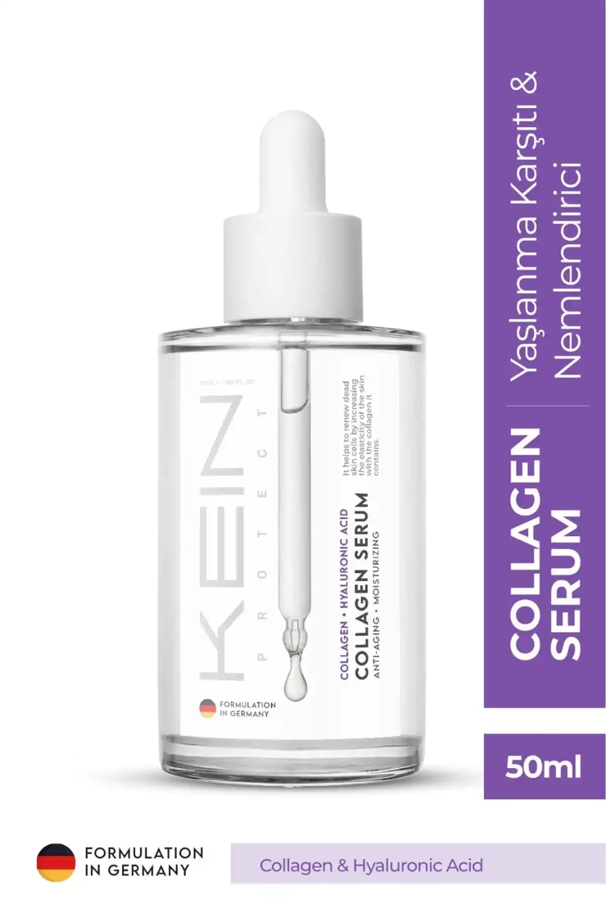 PROTECT KEIN Kırışıklık ve Yaşlanma Karşıtı Collagen Serumu ile Genç ve Sağlıklı Cilt