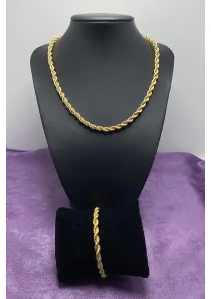 Ressia Sarmal Kolye ve Bileklik Seti: Zarif ve Çok Yönlü Kadın Takısı Tasarımı