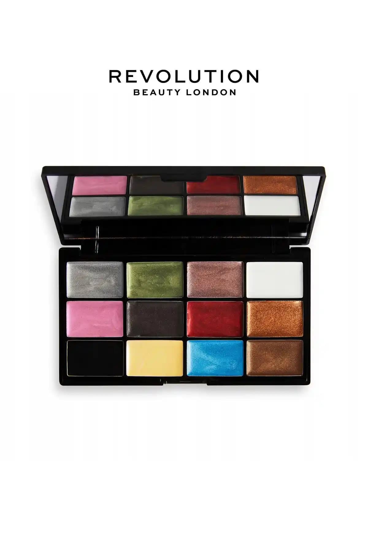 Revolution Creator Metalik Yüz Boyası Paleti: Yaratıcı ve Profesyonel Makyaj İçin Uygun
