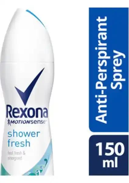 Rexona MotionSense Kadın Sprey Deodorant Shower Fresh 48 Saat Koruma ve Ferah Koku