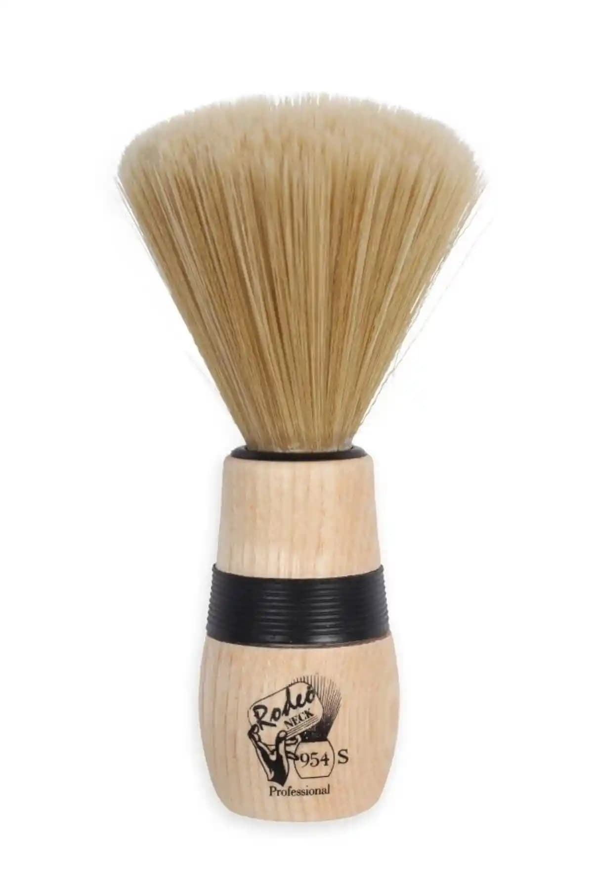 RODEO Profesyonel Sentetik Kıllı Ense Fırçası 954s: Saç Bakımı ve Şekillendirme İçin Uygun