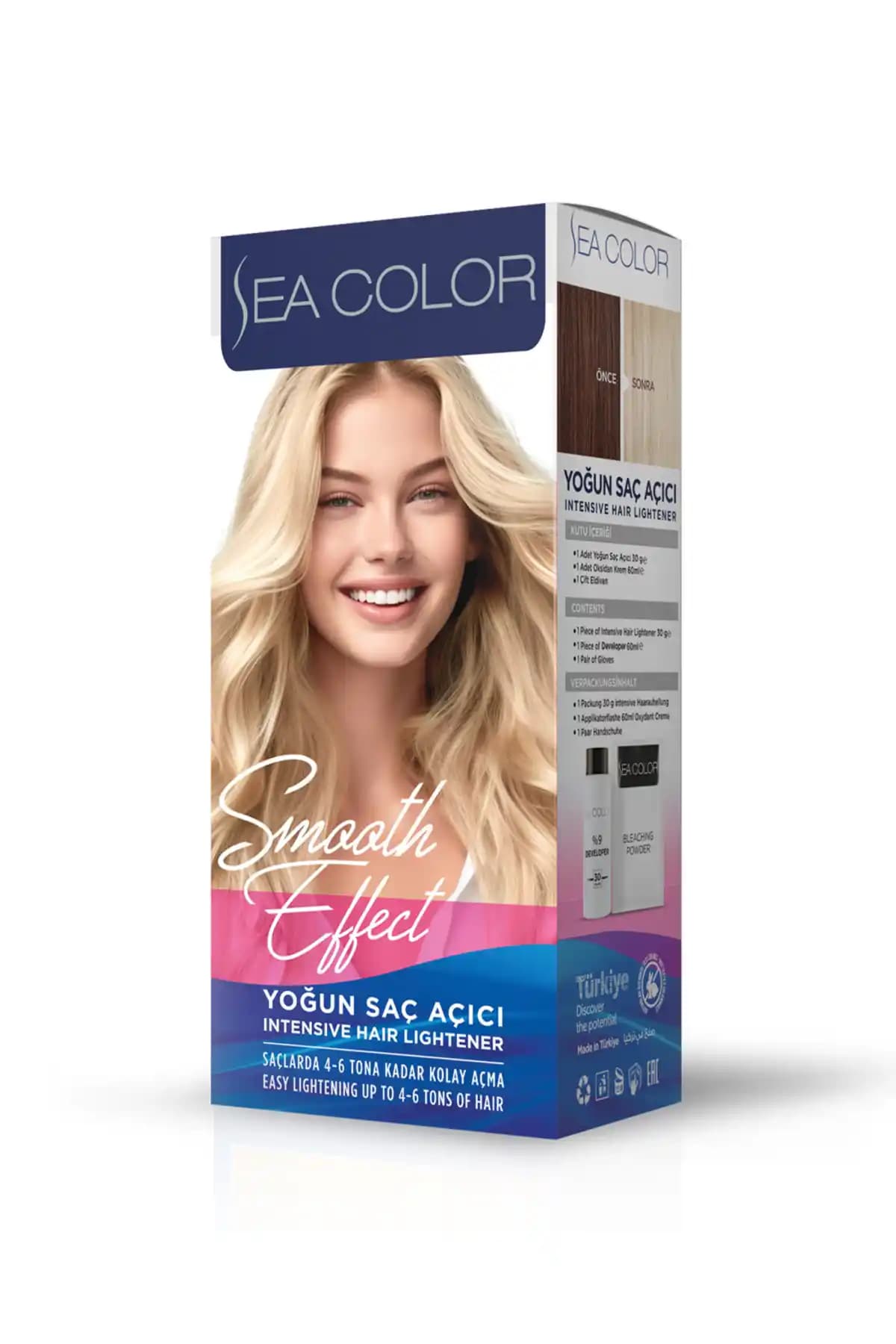 Sea Color Yoğun Saç Açıcı: Güvenli ve Etkili Saç Açma Çözümü